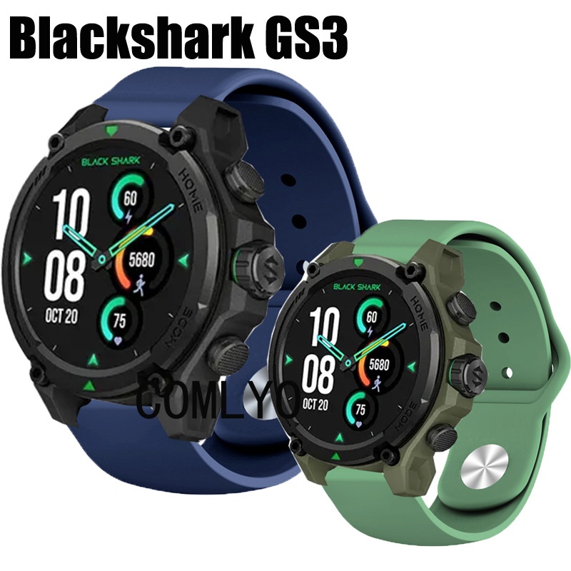 สําหรับ Black Shark GS3 สายรัดสมาร์ทนาฬิกาผู้หญิงผู้ชายซิลิโคนเปลี่ยนสร้อยข้อมือเข็มขัด