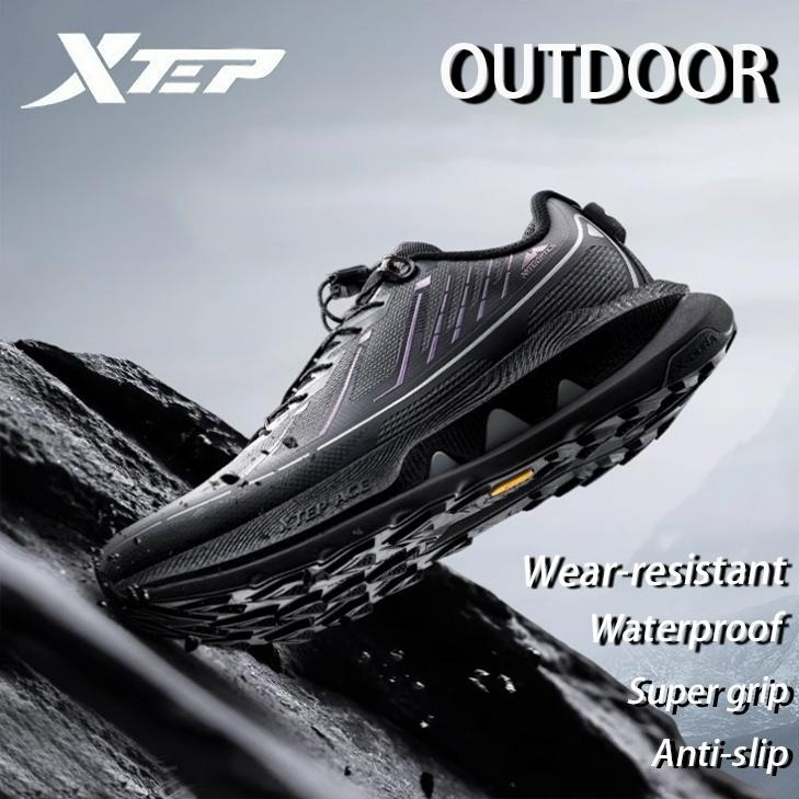 XTEP KUNLUN 2.0 รองเท้ากีฬาชายภายนอกเทรนดี้ ป้องกันลื่น ทนทานสุดๆ วิ่งสบาย