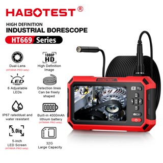Habotest HT669A ความละเอียดสูงอุตสาหกรรม Borescope 1080P HD …