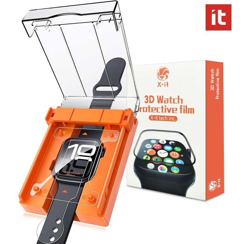 IT 2/1 Pack สําหรับ Apple Watch Series 11/10/9/8/7/6/5/SE/4 40MM 41MM 42MM 44MM 45MM 46MM Screen Protector, [อัตโนมัติAlign Tech] 3D Full Coverageกันน้ําAnti-Scratch HD Clear Film