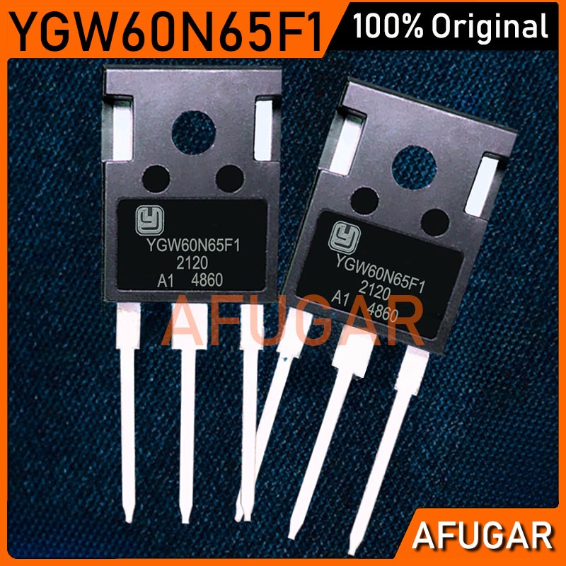 2/5pcs Original YGW60N65F1 TO-247 YGW60N65F YGW 60N65F1 60N65 TO247 650V/60A IGBT ทรานซิสเตอร์ยี่ห้อ
