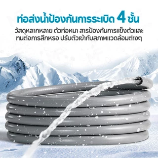 MODOFO สายยางโรล ชุดอุปกรณ์สายยาง หัวฉีดแรงดัน สายยาง 12 เมตร ชุดสายยางรดน้ำครบเซ็ต รดน้ำต้นไม้