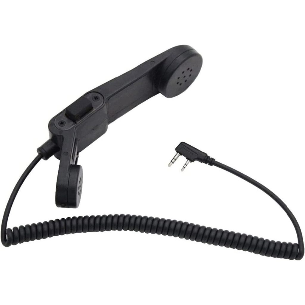 กองทัพวิทยุไมโครโฟนทหารลําโพงมือถือไมโครโฟนสําหรับ Kenwood BaoFeng UV-5R UV-6R UV-82HX DM-5R Plus Wo