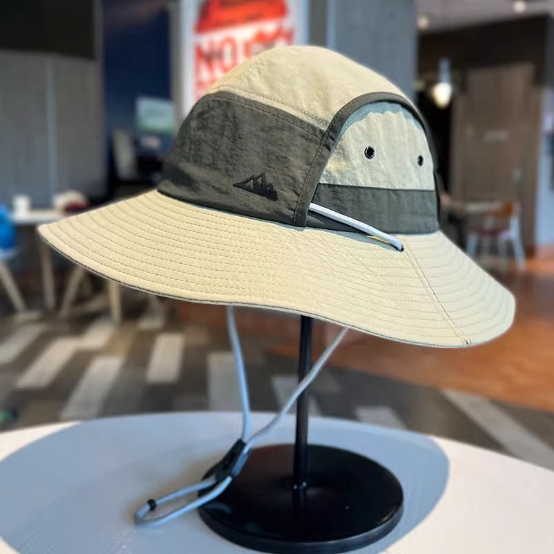 ฤดูร้อนครีมกันแดด Quick-Drying Sunshade หมวกผู้ชายผู้หญิงกลางแจ้ง Outing ตกปลา Camping Mountaineering หมวก Western คาวบอยหมวก – โปรปัง