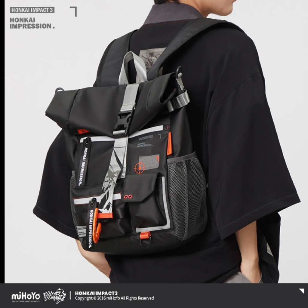 {Collapse 3} ยุบ Impression Fourth-Salary Inflammtory Theme Backpack miHoYo/Collapse 3 สินค้าอย่างเป็นทางการ miHoYo