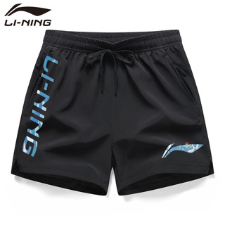 LI NING ลี้ และ กางเกงขาสั้นแบดมินตัน 1278 สําหรับผู้ชายและผ…