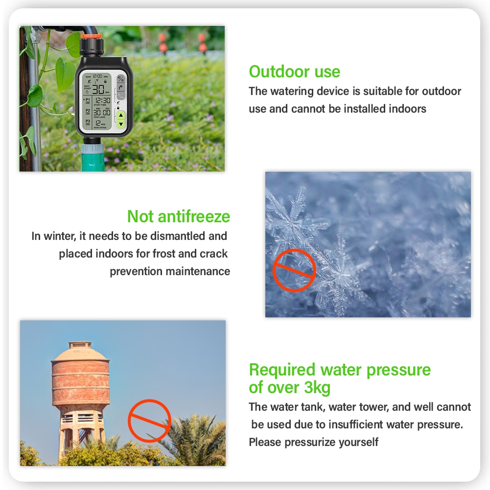 Yieryi Rainwater Sensor รดน้ําอัตโนมัติ Timed รูปที่ 8