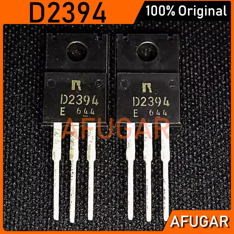 10pcs 2SD2394 TO-220F D2394 TO220F 3A/60V ทรานซิสเตอร์พลังงานเสียงใหม่เดิม