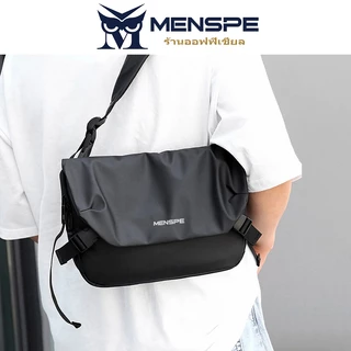 Menspe กระเป๋าสะพายข้างแฟชั่นกระเป๋าสะพาย Messenger กระเป๋ากันน้ํา Oxford
