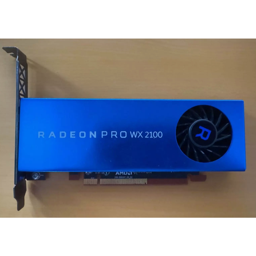 Amd Radeon Pro WX 2100 2GB GDDR5 กราฟิกการ์ด GPU โปรไฟล์สูงโปรไฟล์ต่ํา