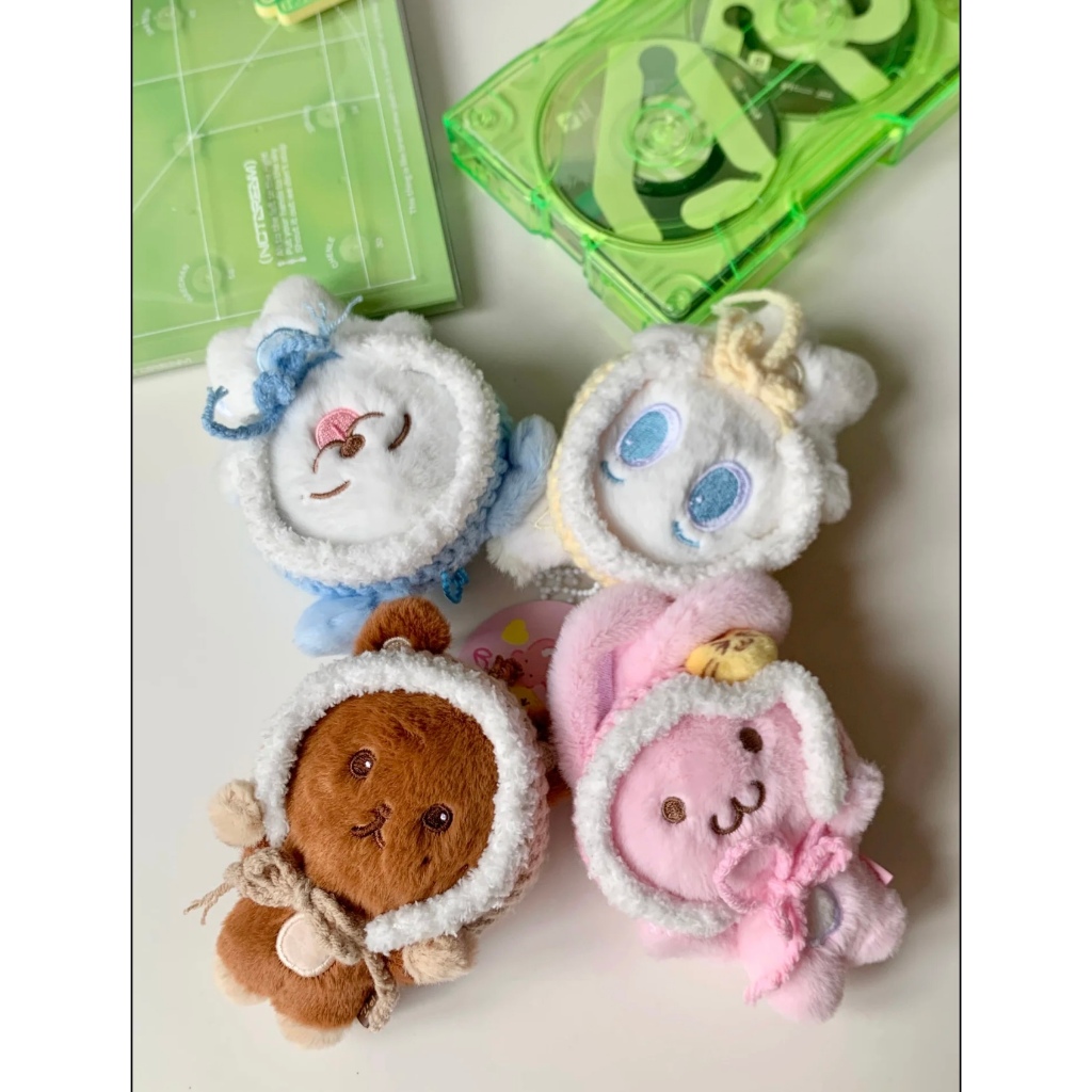 NCT DREAM handmade baby hats with fur for dolls