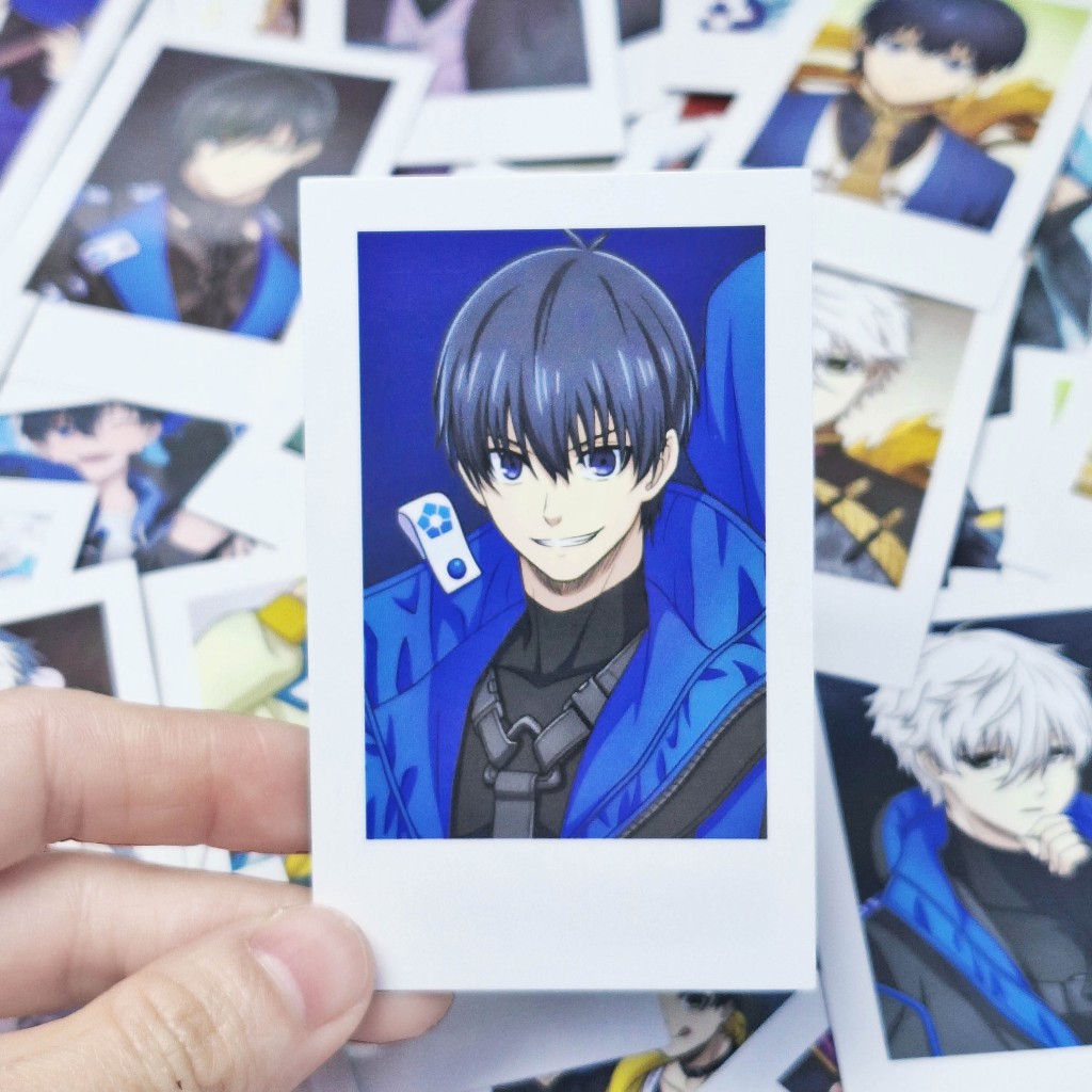 100 ชิ้น รูปโพลารอย Blue Lock Nagi Seishiro Itoshi Rin การ์ดรูป ของขวัญอนิเมะ (ใบไม่มีซ้ํา) ของปัจฉิม - รูปที่ 3