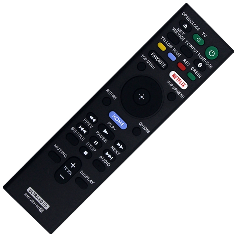 รีโมทคอนโทรลใหม่ RMT-VB310U เข้ากันได้กับ Sony DVD UBP-UX80 UBP-X800 UBP-X1000ES UBP-X1100ES UBP-X80