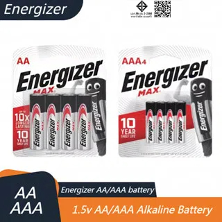 Energizer 1.5v AA/AAA battery ค้างคาวอรี่อัลคาไลน์ แบตเตอรี่