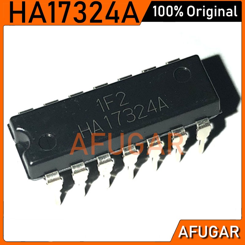 5pcs HA17324A Original DIP-14 เครื่องขยายเสียงการทํางาน HA17324 integrated block เครื่องเชื่อมชิป DIP14 ยี่ห้อใหม่ IC