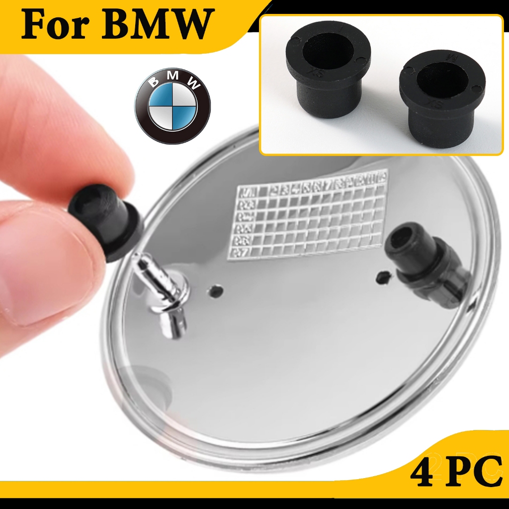 4 ชิ้น BMW Hood โลโก้ป้ายสัญลักษณ์ Roundel Fastener Grommet สําหรับ BMW 328i 328xi 335i 335xi M3 Bon