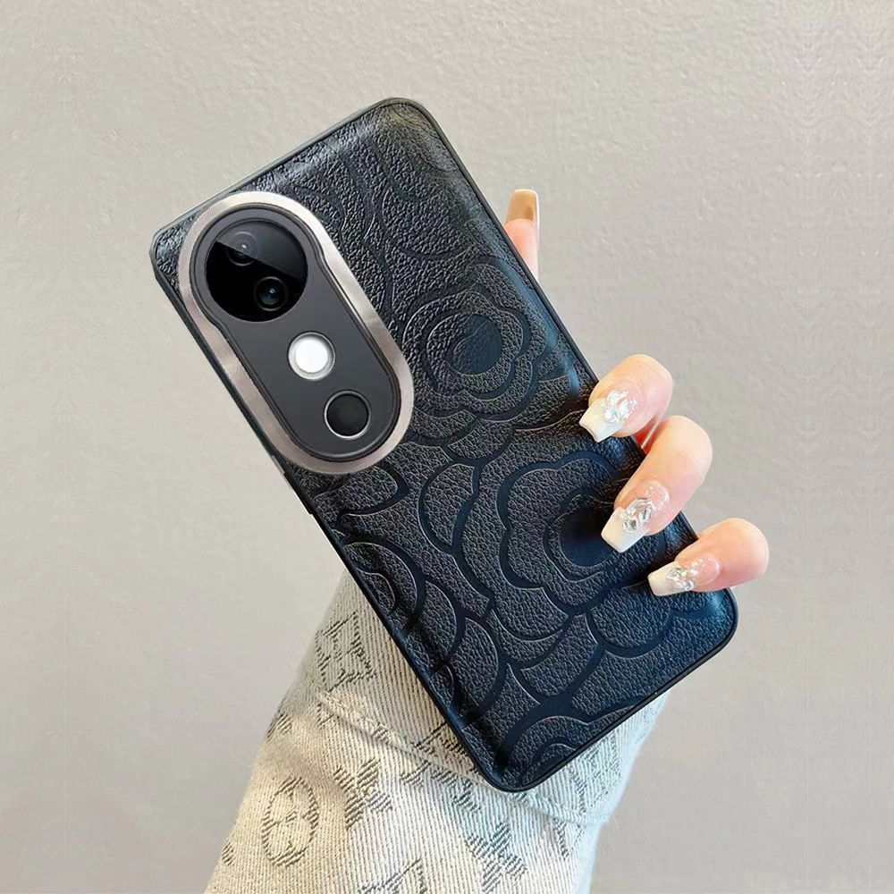เคสโทรศัพท์สําหรับvivo v40 5g v40 pro 5Gกรณีดอกไม้หรูหรากรณีVivo v30 5g v30 pro 5g v29 5g v29 pro 5g v27 5g v27 pro 5Gกันกระแทกนุ่มกรณี