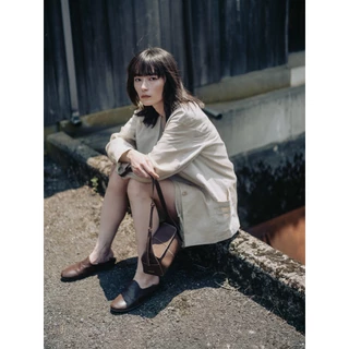 Songmont Mini Drippy Roof Bag กระเป๋าสะพายไหล่ Full-Grain Cow Leather Sling Bag Women