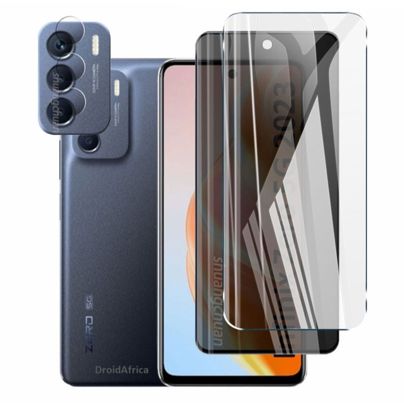 ฟิล์มกระจกนิรภัยกันรอยหน้าจอ เพื่อความเป็นส่วนตัว สําหรับ Infinix Zero 5G 2023 Infinix Zero 5G Zero 