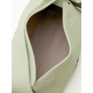 Songmont Small Drippy Roof Bag กระเป๋าสะพายไหล่สําหรับผู้หญิง Full-Grain Cow Leather Sling Bag Women