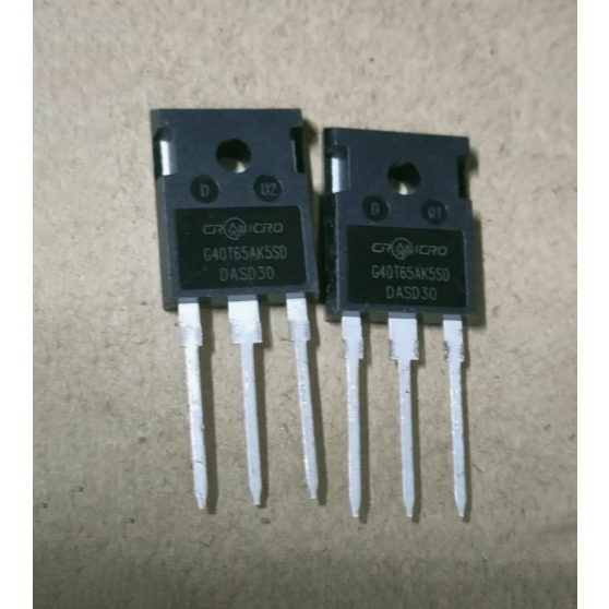 CRG40T65AK5SD G40T65AK5SD 2PCS 5PCS TO-247 IGBT ทรานซิสเตอร์พลังงาน 40A 650V pxb
