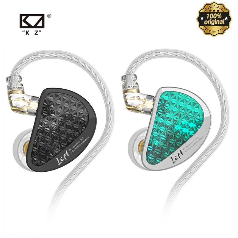 Kz AS16 Pro In Ear หูฟังแบบมีสาย 16BA Balanced Armature