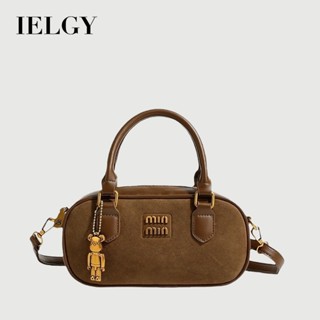 IELGY สุภาพสตรีที่เรียบง่ายกระเป๋าสี่เหลี่ยมเล็กแฟชั่นไหล่ข้…