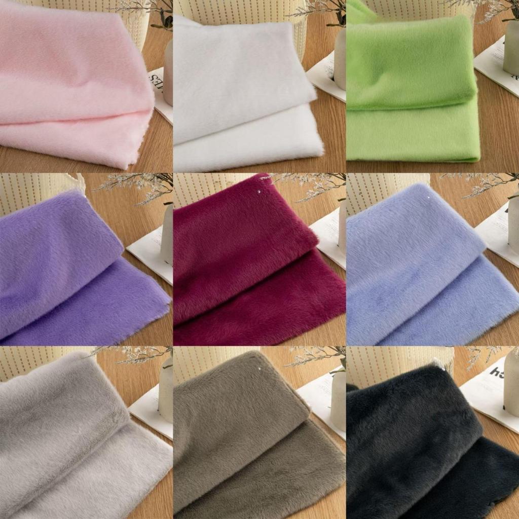 5 มม. Omink ขนสัตว์ขนสัตว์สูงต่ําขนสัตว์ Faux เสื้อผ้าผ้าพันคอพื้นหลังภาพเคาน์เตอร์ diy Handmade ผ้า