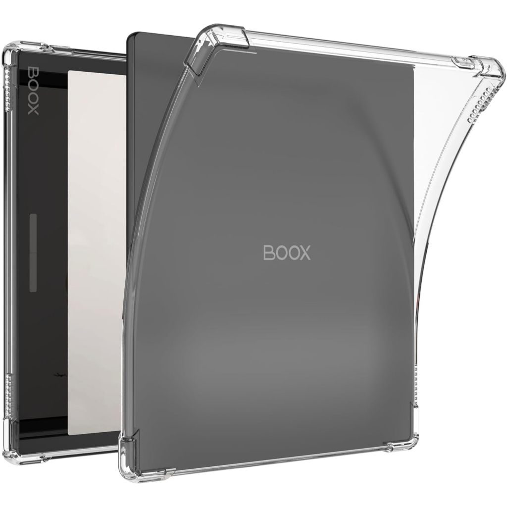 โปร่งใส Slimshell นุ่มสําหรับ Boox Leaf 2/3/3C/Go Color7 พรีเมี่ยมน้ําหนักเบา TPU ปกหลังสําหรับ Boox Poke/Palma