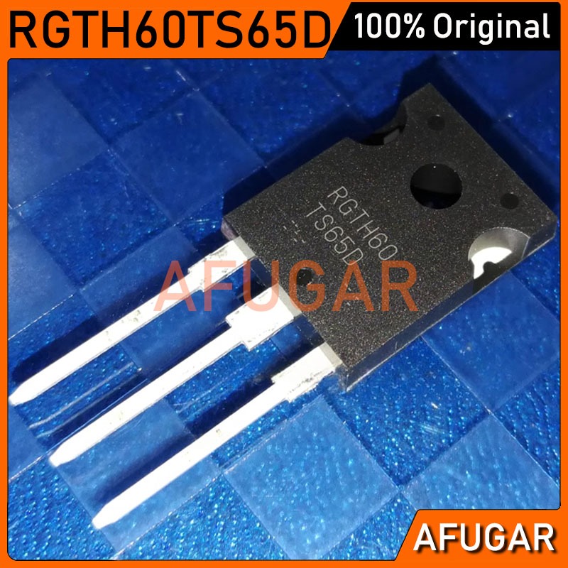 RGTH60TS65 2PCS RGTH60TS65D TO-247 RGTH60 TS65D TO247 60A/650V IGBT หลอดไฟใหม่ pxb8