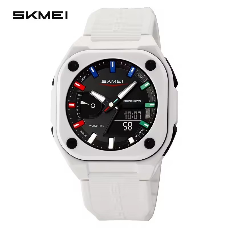 SKMEI 2328 Horloges Man ธุรกิจ Orologi นาฬิกาดิจิตอลอิเล็กทรอนิกส์แฟชั่นกีฬานาฬิกาผู้ชายนาฬิกาข้อมือกันน้ําปลุก 2100 1816 2091Multi functional leisure แฟชั่น
