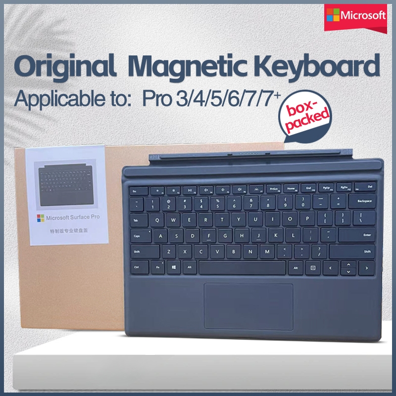 แป้นพิมพ์ Microsoft Surface (5Gen/US Layout 99 ใหม่) พร้อมกล่อง Type Cover สําหรับ Surface Pro3 4 5 