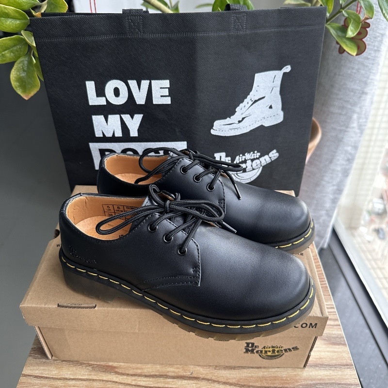 Doctor.Martin Boots Mens Shoes 1461 Leather Martin Boots Couple Style Mens Womens Shoes Size 35-46