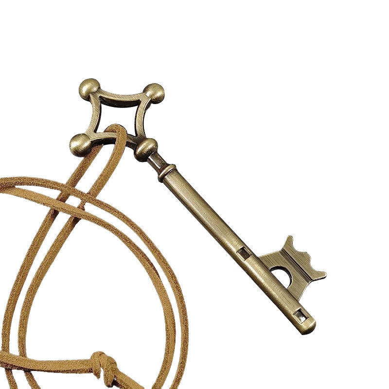 Attack On Titan Dungeon Key พวงกุญแจโลหะ Replica อะนิเมะคอสเพลย์ Eren Jaeger Prop Scout Regiment จี้