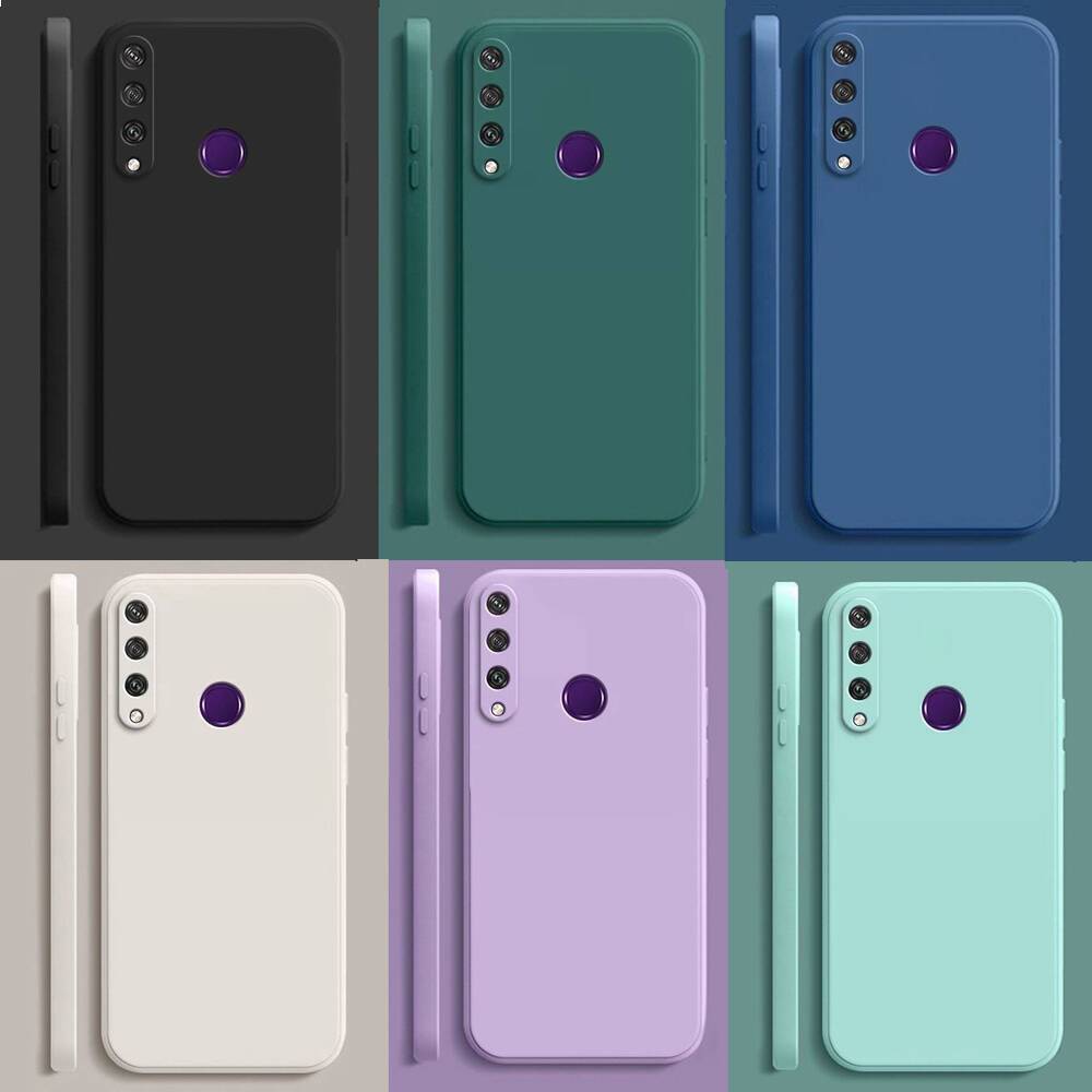 สําหรับ Huawei Y6P 2020 Y7P 2020 กรณีสีลูกกวาดซิลิโคนปกอ่อนเคสโทรศัพท์สําหรับ Huawei Y6 P 2020 Y7 P 
