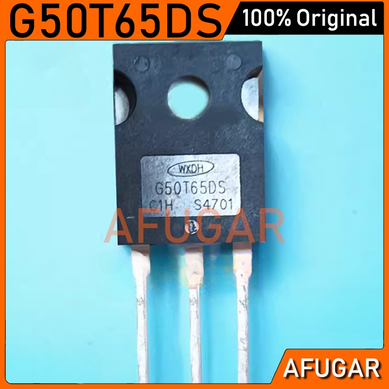 2pcs G50T65DS TO-247 G50T65D TO247 50A/650V ทรานซิสเตอร์ IGBT ใหม่