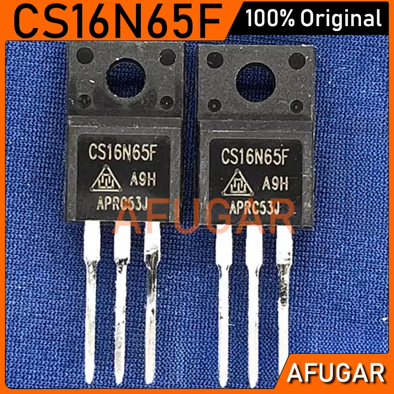 5pcs CS16N65F A9H TO220F CS 16N65 F TO-220F N-channel 650V/16A MOSFET ทรานซิสเตอร์ใหม่ IC