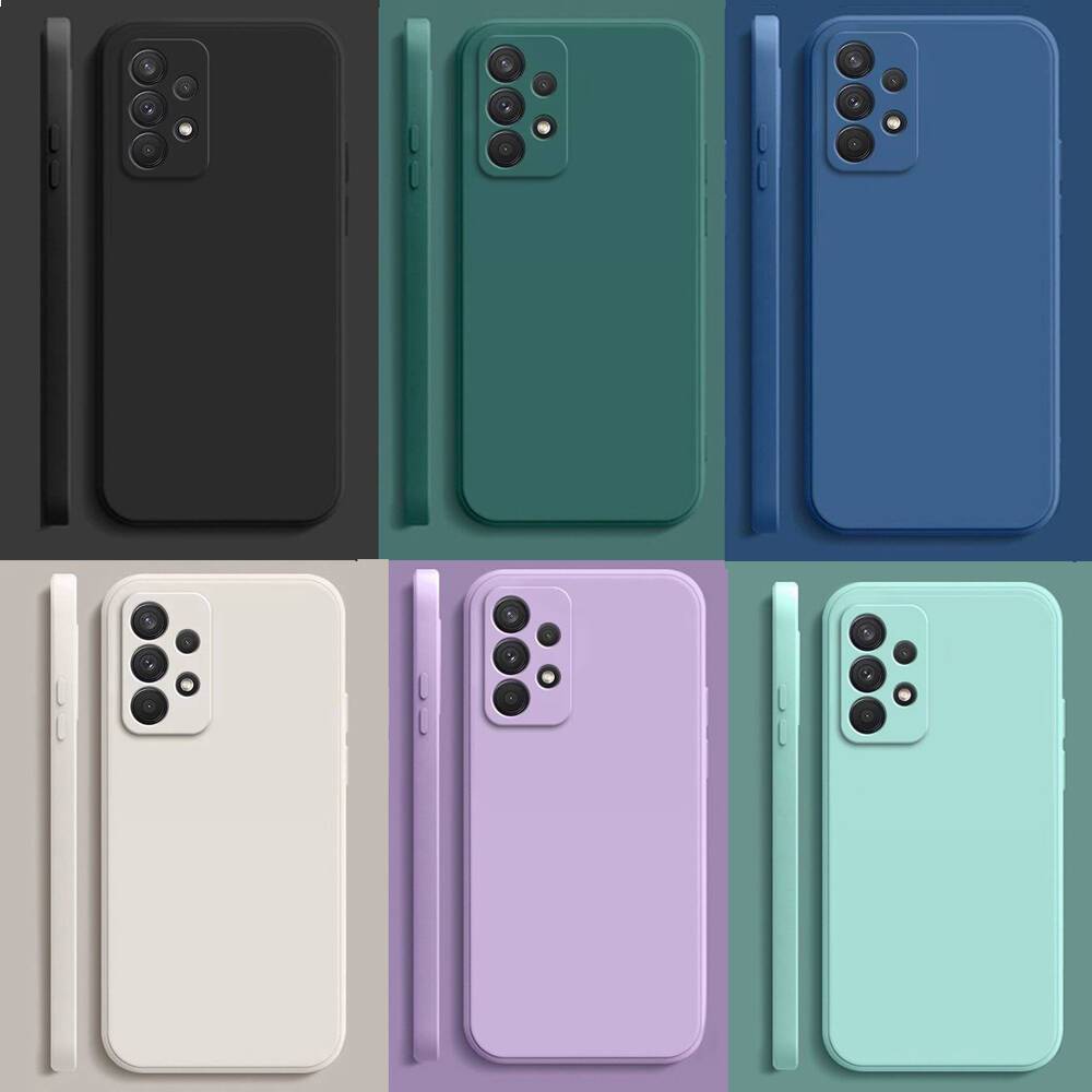 เคสโทรศัพท์มือถือ ซิลิโคนนิ่ม ทรงสี่เหลี่ยม กันน้ํา สําหรับ Samsung Galaxy A13 A23 A33 A53 A73 5G