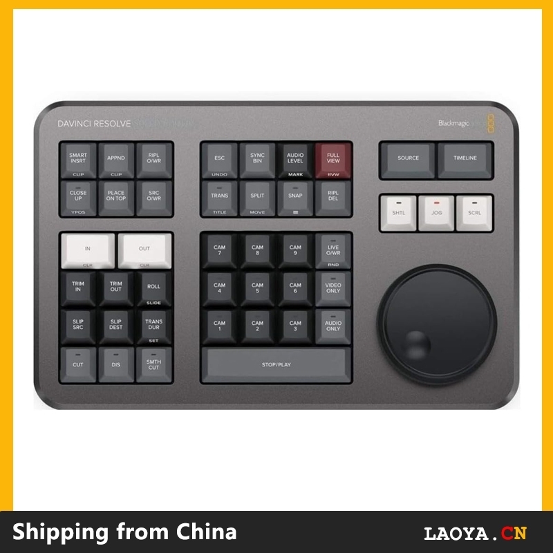 Blackmagic Design Davinci Resolve Speed Editor Excluding DaVinci Resolve software only keyboard incl