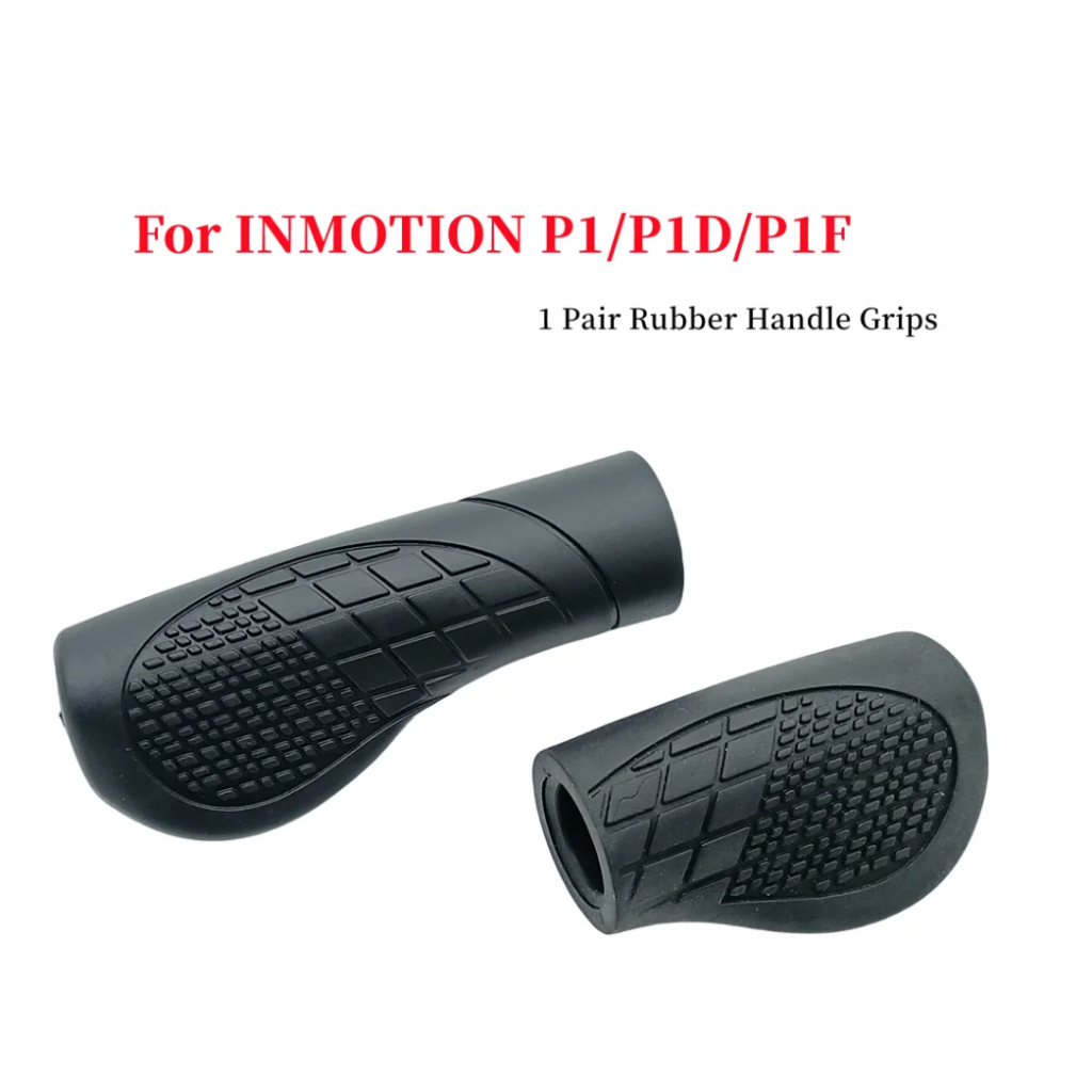 1 คู่ยาง Handle Grips สําหรับ INMOTION P1/P1D/P1F จักรยานไฟฟ้า P1 Series Handlebar Grips Anti-slip เ