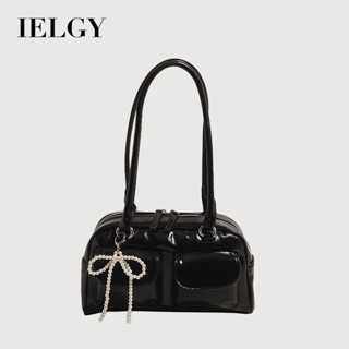 IELGY เวอร์ชั่นเกาหลีอินเทรนด์ Underarm Bow Bag แฟชั่น All-M…