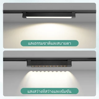 ไฟรางLed Track light 3สี ไฟแทรคไลท์ ไฟแต่งห้อง ไฟledเพดาน โคมไฟเพดาน ของแต่งร้าน หรับห้องนอนครัวตลาด