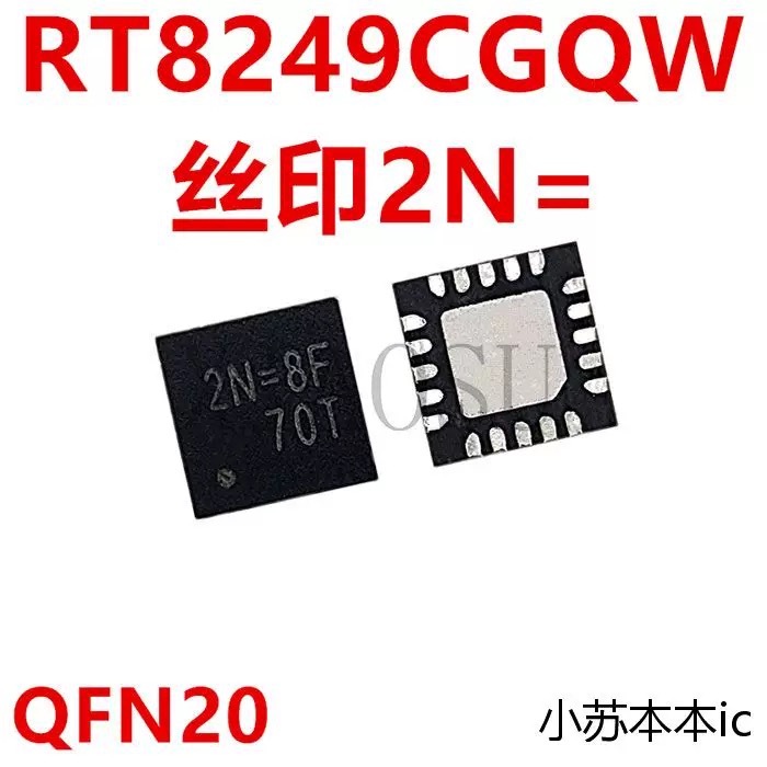 RT8249CGQW RT8249C 2N = 2C 2N = 2K 2N = QFN20 ฟุต