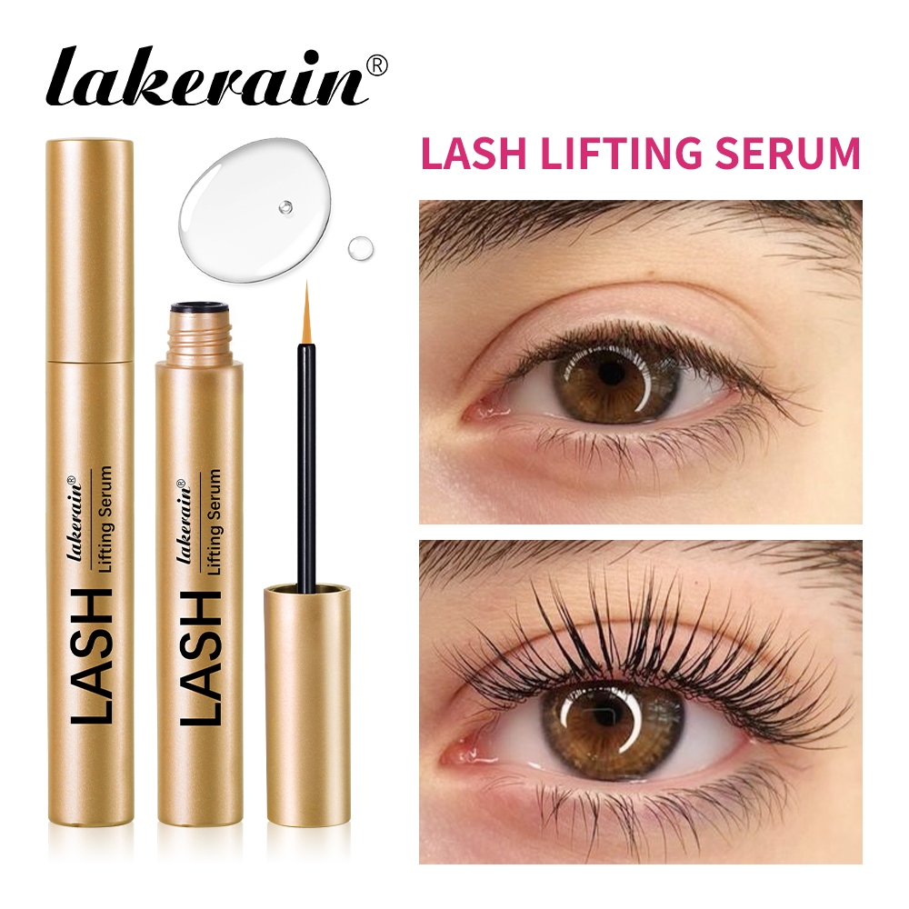 Lakerain 4ml Eyelash Growth Serum,Lash Lifting Serum,Strengthens Lashes และ Conditions Them พร้อมเปป