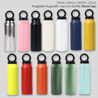 PuraCool ขวดน้ํา Magsafe ส่วนบุคคลพร้อมที่ถือโทรศัพท์ 720 มิ…