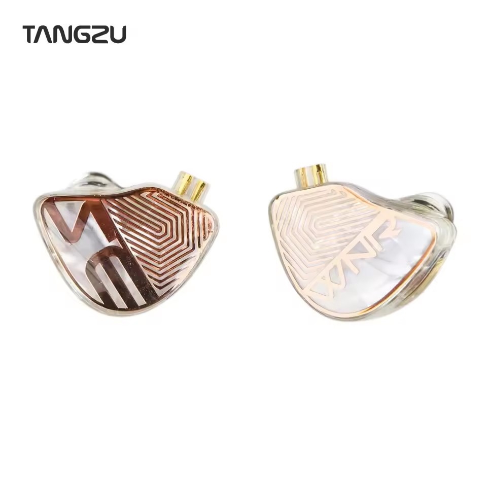 Tangzu Waner SG Studio Edition 10 มม.PET Dynamic Driver HIFI IEM หูฟังพร้อมสายชุบเงินทองแดงปราศจากออ