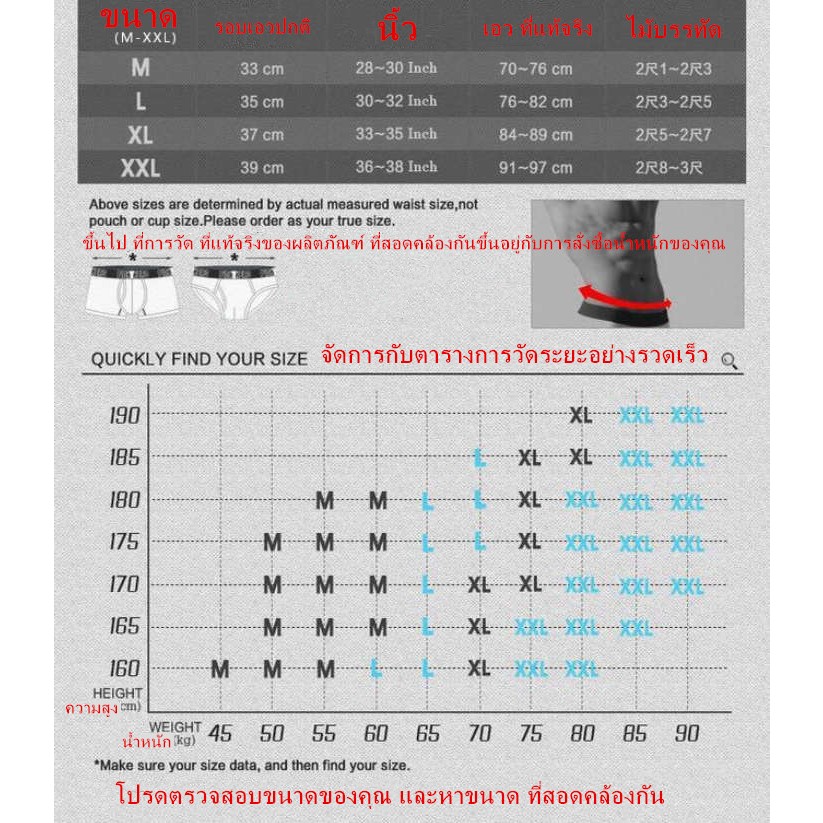 Street Wear ชุดชั้นในชายผ้าฝ้ายแท้ [3 ชิ้น + กล่อง] ชุดชั้นในชาย High-End กางเกงบ็อกเซอร์ระบายอากาศสบาย - รูปที่ 7