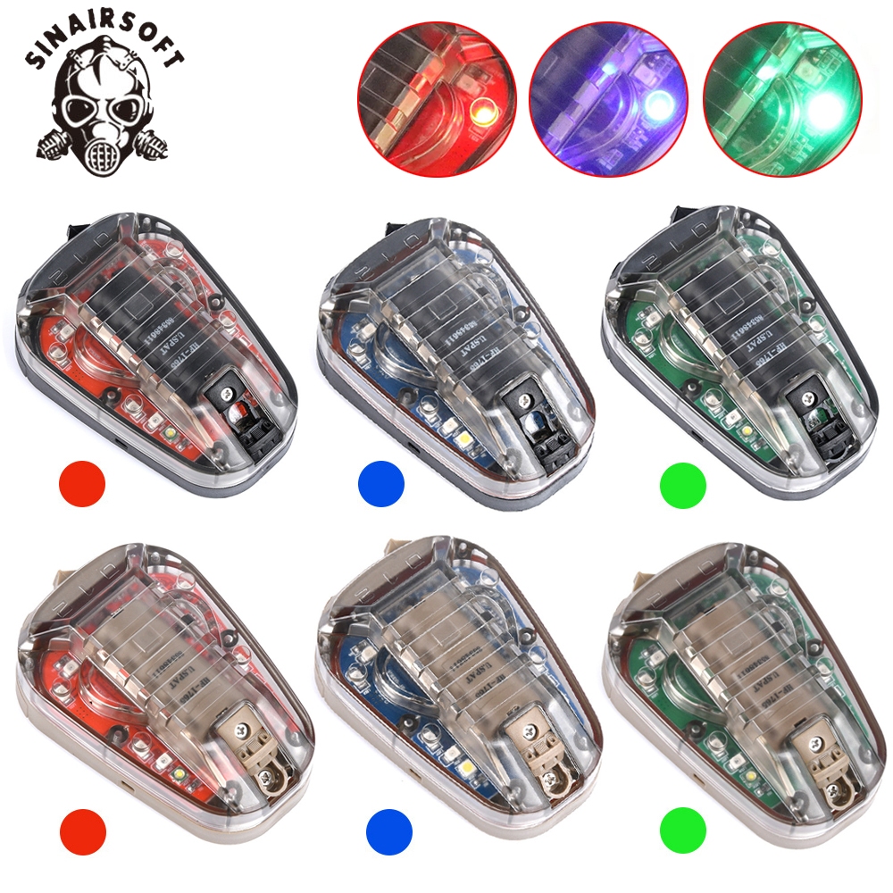 Sinairsoft กีฬากลางแจ้ง Survival สัญญาณไฟ LED อินฟราเรด/เสื้อคลุม Recognition หมวกกันน็อกยุทธวิธี Fast หมวกนิรภัย STAR6 Survival ความปลอดภัยแฟลช