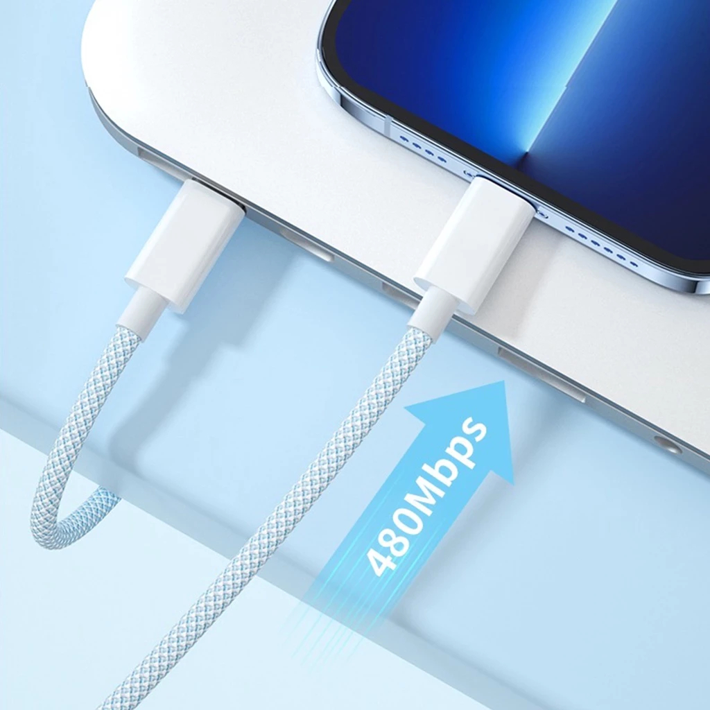 【IT.AMKE】สายชาร์จ สีพาสเทล ชาร์จไวPD 25W สายยาว 1/1.5/2 เมตร USB C to IOS(สำหรับ 5～14pro max / pad)