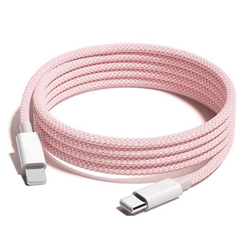 【IT.AMKE】สายชาร์จ สีพาสเทล ชาร์จไวPD 25W สายยาว 1/1.5/2 เมตร USB C to IOS(สำหรับ 5～14pro max / pad)